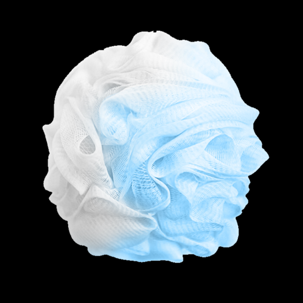 Кол-во в коробке 240 шт) JIEJIAREN двухцветная мочалка(kop.)