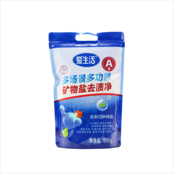 (Кол-во в коробке 10 шт)iLiFE Много фукциональный пятновыводитель с минеральной солью 600гр для чистки твердых поверхностей(окна,керамогранит,пол)(10 шт в коробке)