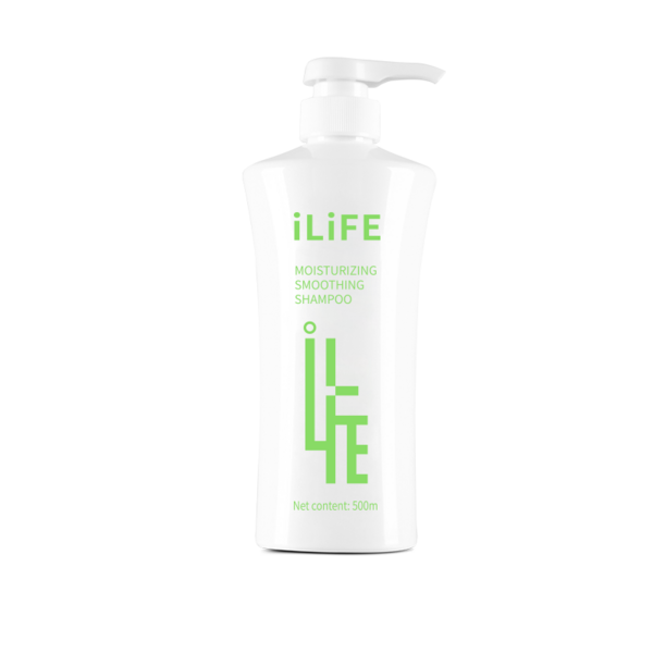 (Кол-во в коробке 20 шт ) iLiFE Увлажняющий и разглаживающий шампунь 500 мл (англо-русский)