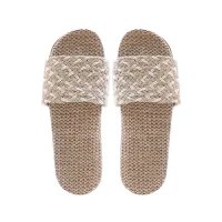 (Кол-во в коробке 100 шт) Kardli slippers（man) - Мужские тапочки летние (41-42; *280мм*), (Подошва-Резина / Верх-Текстильные материал),