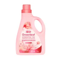 (Кол-во в коробке 8 шт) Greenleaf Кондиционер для белья с ароматом эфирного масла, 2 кг